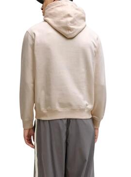 Sweatshirt Jack and Jones Norrebo beige für Männer