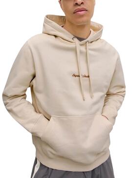 Sweatshirt Jack and Jones Norrebo beige für Männer