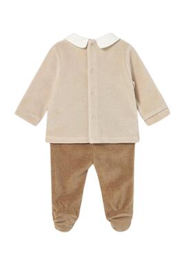 Neugeborenes Set aus gewalkten Leggings