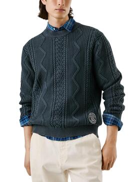 Pullover Pepe Jeans Perry in Marineblau für Herren