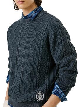 Pullover Pepe Jeans Perry in Marineblau für Herren