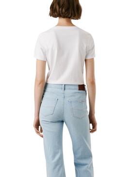 T-shirt Pepe Jeans Bero weiß für Damen