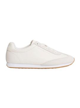 Turnschuhe Tommy Hilfiger Heritage Runner weiß für Frauen
