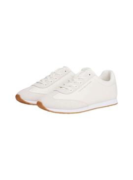 Turnschuhe Tommy Hilfiger Heritage Runner weiß für Frauen