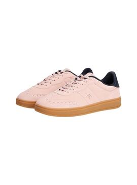 Turnschuhe Tommy Hilfiger Heritage rosa für Frauen