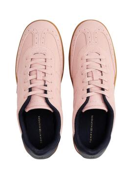 Turnschuhe Tommy Hilfiger Heritage rosa für Frauen