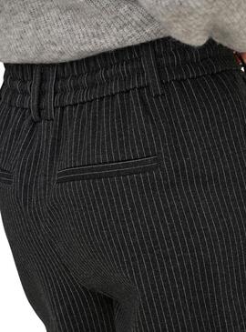 Hose Only Poptrash mit diplomatischem Streifen in Schwarz für Frauen