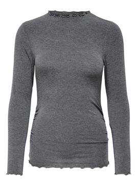 Pullover Only Glamour grauer für Damen