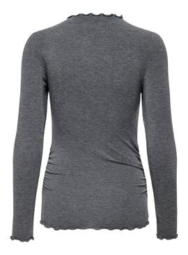 Pullover Only Glamour grauer für Damen