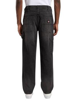 Schwarze Dickies Garyville Jeans für Herren