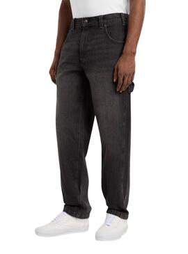 Schwarze Dickies Garyville Jeans für Herren