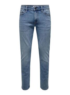 Hose Only and Sons Loom helle Denim für Herren.