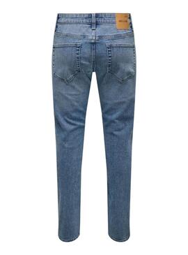 Hose Only and Sons Loom helle Denim für Herren.