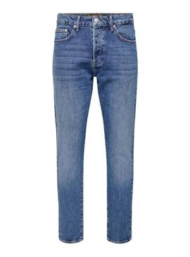 Only and Sons Tapered Denim Jeans für Herren