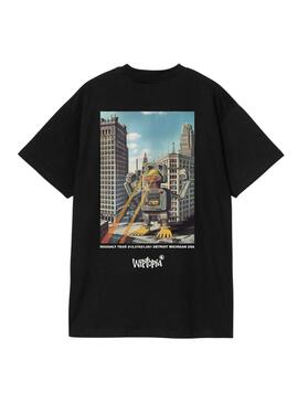 T-shirt Carhartt Wiptopia schwarz für Herren.