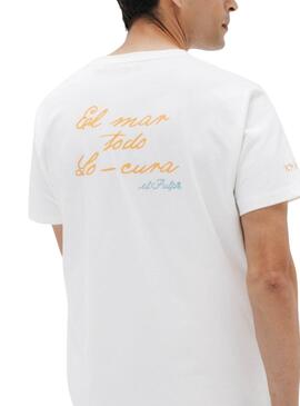 T-Shirt El Pulpo Das Weiße Meer für Männer