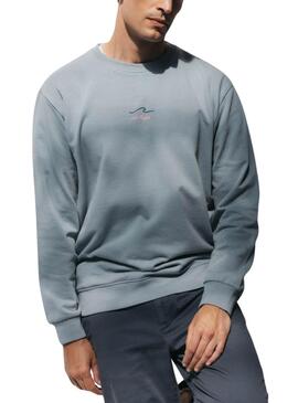 Sweatshirt Der Oktopus Das Blaue Meer für Herren