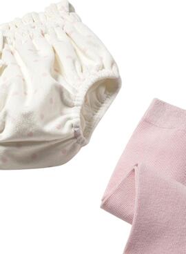 Set Mayoral 3-teilig rosa für Neugeborene.