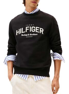 Pullover Tommy Hilfiger Arch schwarz für Herren