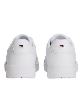 Turnschuhe Tommy Hilfiger Basket in Weiß für Herren