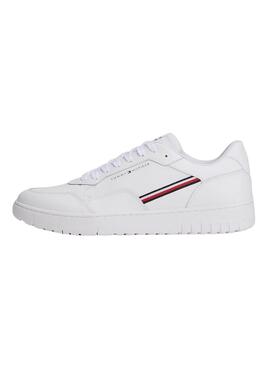 Turnschuhe Tommy Hilfiger Basket in Weiß für Herren