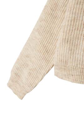Pullover Name It Holly boxy beige für Mädchen