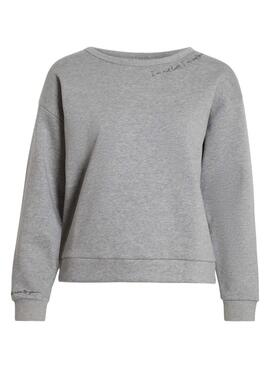Pullover Vila Vimaldea grau für Damen
