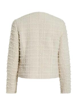 Jacke Vila Vilikey beige für Damen