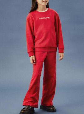Sweatshirt Name It Noriana in Rot für Mädchen