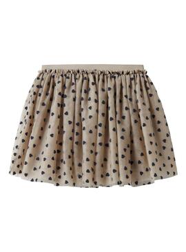 Name It Nea-Tüllrock in Beige für Mädchen