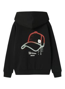 Sweatshirt Name It Notus schwarz für Jungen
