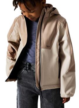 Windbreaker Name It Alfa08 Softshell beige Kinder