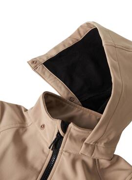 Windbreaker Name It Alfa08 Softshell beige Kinder