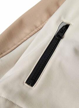 Windbreaker Name It Alfa08 Softshell beige Kinder