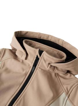 Windbreaker Name It Alfa08 Softshell beige Kinder