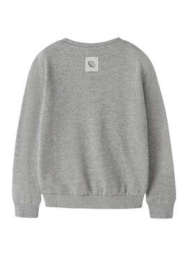 Sweatshirt Name It Nello grau für Jungen.