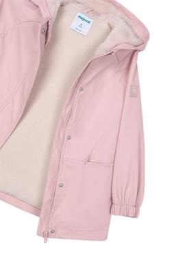 Regenmantel Mayoral wasserdicht rosa für Mädchen.