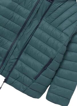 Leichte grüne gesteppte Mayoral-Jacke für Jungen.