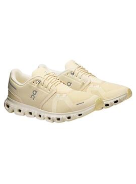 Sneakers On Cloud 6 gelb für Damen