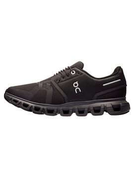 Turnschuhe On Cloud 6 Schwarz für Damen.