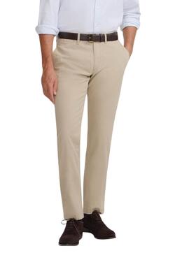 Chinesische Hose Silbon Casual in Beige für Herren