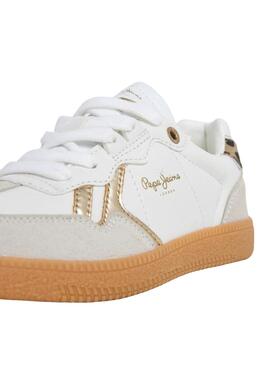 Turnschuhe Pepe Jeans Ball weiß für Mädchen