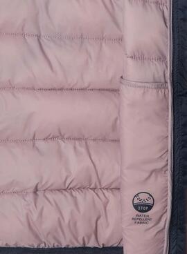 Pepe Jeans gesteppte marineblaue Jacke für Mädchen
