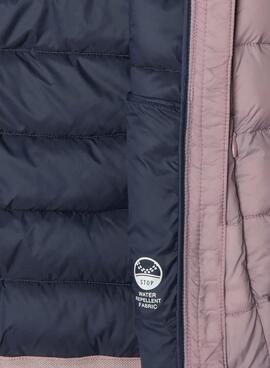 Gepolsterte Jacke Pepe Jeans Dahlia rosa Mädchen