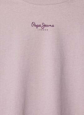 T-shirt Pepe Jeans Ally rosa für Mädchen.