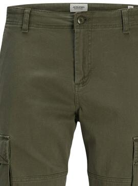Hose Jack and Jones Kane Jonnie grün Kind