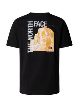 T-Shirt The North Face Dome Photo Schwarz für Herren