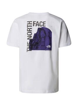 T-Shirt The North Face Dome Photo weiß für Herren