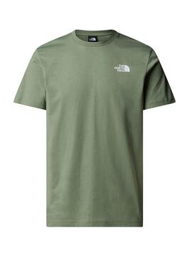 T-Shirt The North Face Box in Grün für Herren