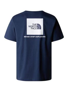 T-Shirt The North Face Box blau für Herren